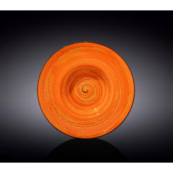 Тарелка глубокая 22,5см/1100мл Wilmax Spiral Orange WL-669323 / A