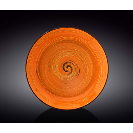 Тарелка глубокая 25,5см/350мл Wilmax Spiral Orange WL-669327 / A
