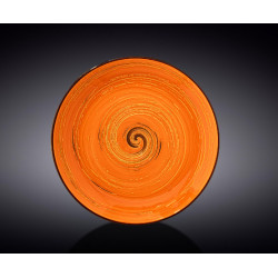 Тарелка обеденная 23см Wilmax Spiral Orange WL-669313 / A