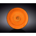 Тарелка обеденная 23см Wilmax Spiral Orange WL-669313 / A