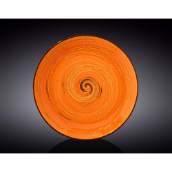 Тарелка обеденная 25,5см Wilmax Spiral Orange WL-669314 / A