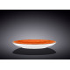 Тарелка обеденная 25,5см Wilmax Spiral Orange WL-669314 / A