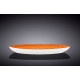 Блюдо камень 33х24,5смWilmax Spiral Orange WL-669342 / A