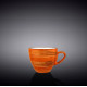 Чашка кофейная 75 мл Wilmax  Spiral Orange WL-669333 / A