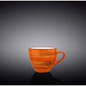 Чашка кофейная 75 мл Wilmax  Spiral Orange WL-669333 / A