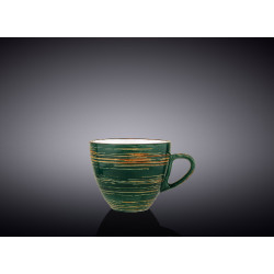 Чашка кофейная 110мл Wilmax Spiral Green WL-669534 / A