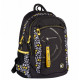 Рюкзак для подростка YES T-121 Smiley World Black&Yellow 552511