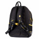 Рюкзак для подростка YES T-121 Smiley World Black&Yellow 552511