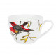 Чашка 550 мл c блюдцем Limited Edition Bird YF6009