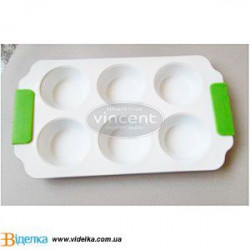 Форма д/выпечки маффинов 30,8х18,0х3,0см VC-1422R Vincent