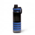 Бутылка спортивная для воды 750 мл  (черно-синий) Kamille 2302