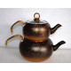 Чайник турецкий двойной (Чайданлык) 1,0л/2,0л OMS 8210-Bronze