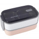 Ланч бокс двойной 1400мл Kamille 2134
