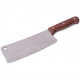 Тесак из нержавеющей стали с деревянной ручкой (лезвие 18см, рукоятка 11.5см)