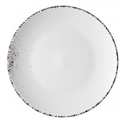 Тарелка десертная Ardesto Lucca, 19 см, White, керамика