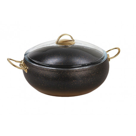 Кастрюля 3,5л/22см OMS 3141-22-3,5л-Bronze