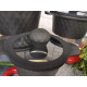 Кастрюля с крышкой 2.5л Black Ice Pepper GREBLON C2 PR-6002