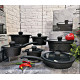 Жаровня с крышкой 4.2л Black Ice Pepper GREBLON C2 PR-6004