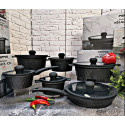 Жаровня с крышкой 4.2л Black Ice Pepper GREBLON C2 PR-6004