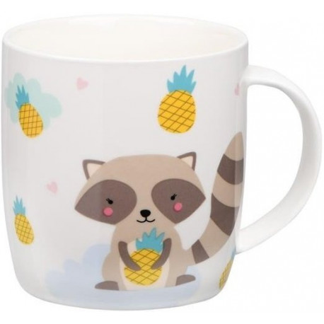 Чашка 350 мл  Ardesto Cute raccoon AR3415
