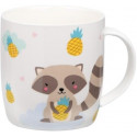 Чашка Ardesto Cute raccoon, 350 мл, фарфор