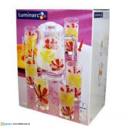 Набор для напитков 7пр - Luminarc Pop G1983