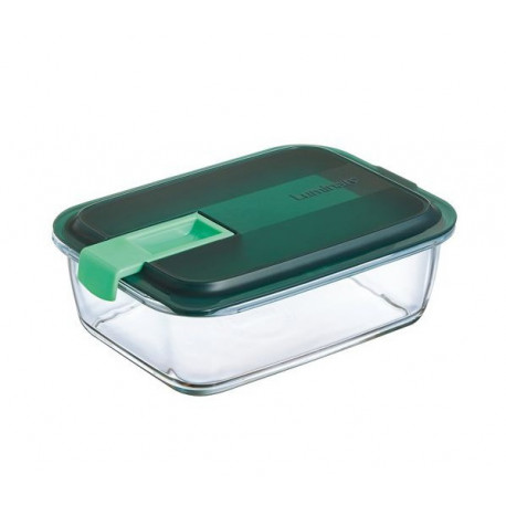 Емкость для еды прямоугольная 820 мл Luminarс Easy Box (зелёный) P7429