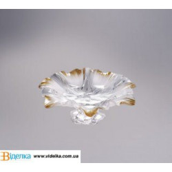 Блюдо на ножке 235мм Sylvia White-Gold Walther-Glas w2067