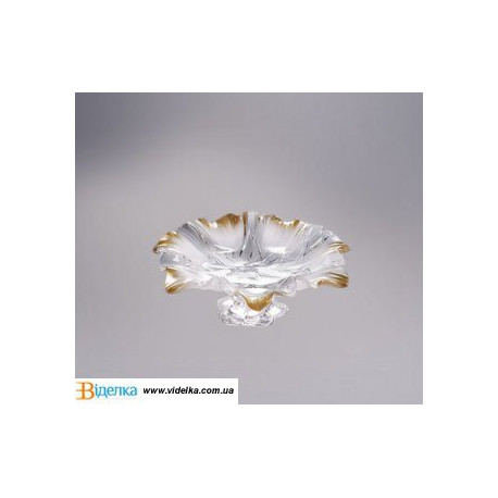Блюдо на ножке 235мм Sylvia White-Gold Walther-Glas w2067