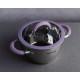 Кастрюля 2,3л/18см Pepper Purple Iris PR-1109-18