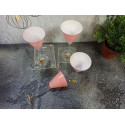 Набор бокалов для мартини 90мл/4шт Bohemia Pralines Pink b40916-D5250