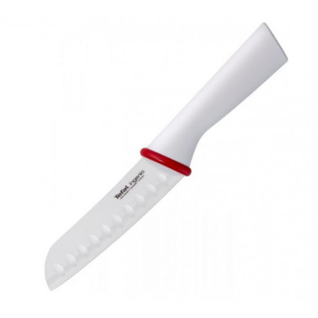 Нож сантоку керамический 13 см Tefal Ingenio Ceramic с чехлом White K1530414
