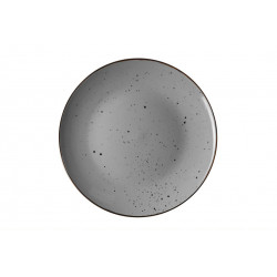 Тарелка обеденная Ardesto Bagheria, 26 см, Grey, керамика