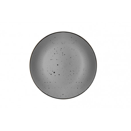 Тарелка десертная Ardesto Bagheria, 19 см, Grey, керамика