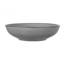 Тарелка суповая Ardesto Bagheria, 20 см, Grey, керамика