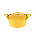 pot.gl.cer. LIMITED EDITION PISO /желт./ кругл. (28.5х22х11)/ 1.8л (UN30-008)