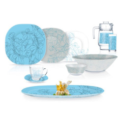 Сервиз столовый 46 предметов Luminarс Carina Annalee Blue Q5492