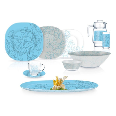 Сервиз столовый 46 предметов Luminarс Carina Annalee Blue Q5492