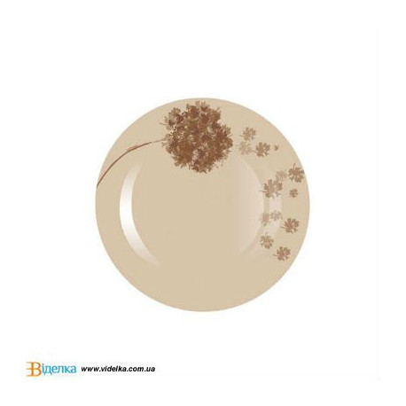Тарелка обеденная  25см Luminarc Stella Chocolat