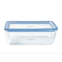 Форма для запекания прямоугольная 22x17x6 см Pyrex Pure Glass с крышкой 242A000