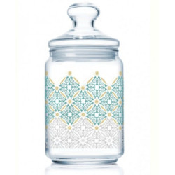 Банка для сыпучих 1л Luminarc Club Hedgery Turquoise V0028