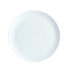 Тарелка обеденная 25 см Luminarc Pampille White Q4655