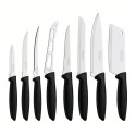 Набор ножей 8 предметов Tramontina Plenus black 23498/032