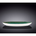 Блюдо 33х24,5см / 700мл Wilmax Spiral Green WL-669542 / A