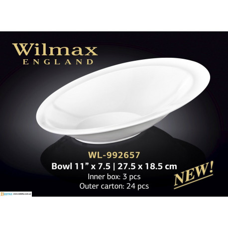 Салатник 27,5x18,5см Wilmax WL-992657