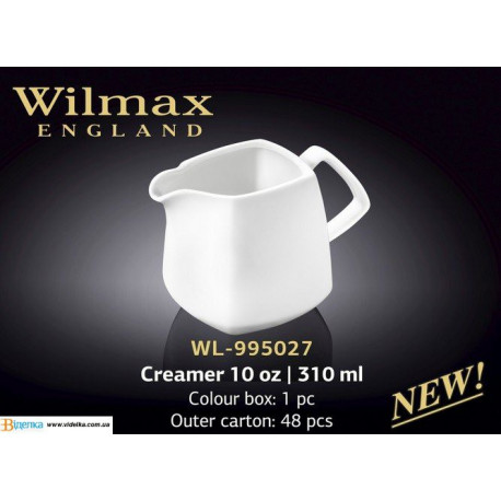 Молочник 310мл.Color Wilmax WL-995027