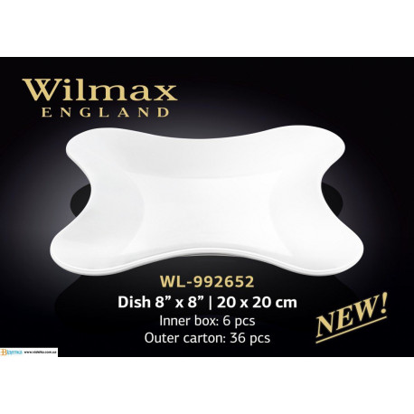 Блюдо 20х20см Wilmax WL-992652