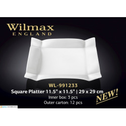 Блюдо квадратное 29x29см Wilmax WL-991233