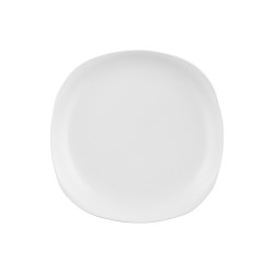 Тарелка десертная квадратная 19см Ardesto Molize White AR2919MW