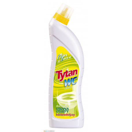 Бактерицидная  жидкость для мытья туалетов Tytan WC 1200 (желтая)